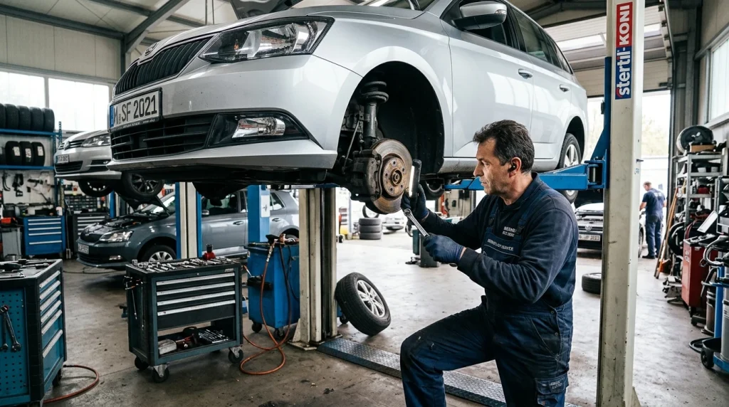 Opravy a servis vozů Škoda Fabia