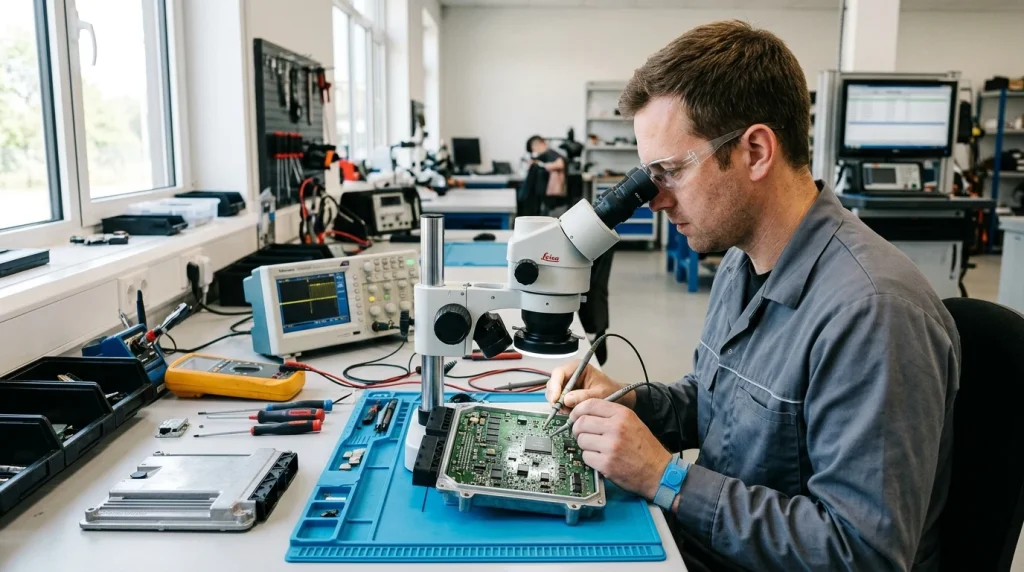 Oprava řídicích jednotek ECU diagnostika