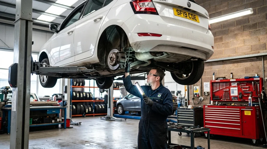 Servisní prohlídka Škoda Fabia